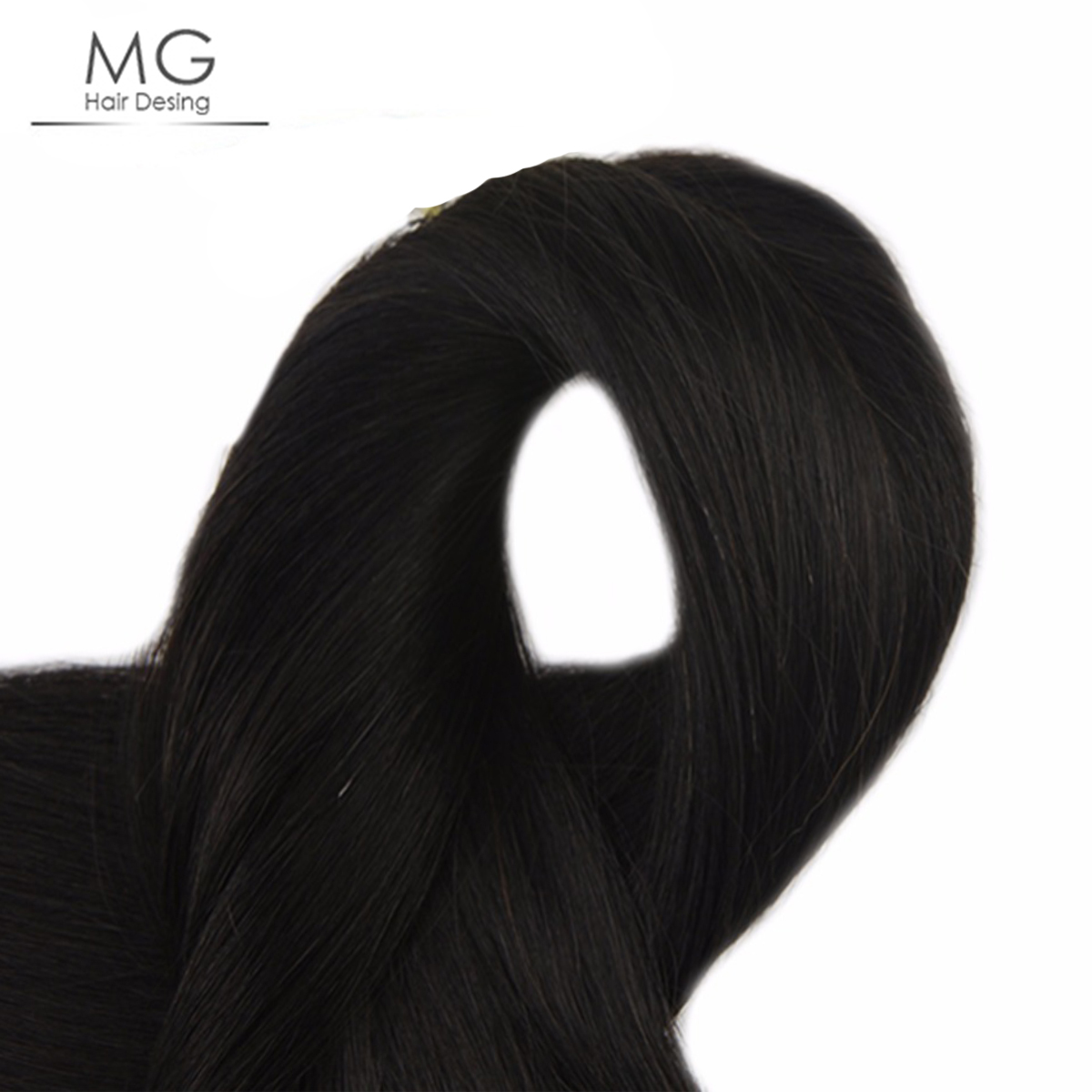 Çıt Çıt Saç. Doğal Boyasız. Doğal Siyah. 130gr.160gr,180gr, 200gr, 220gr, 250gr, 60/65 cm 8 Parça Takım