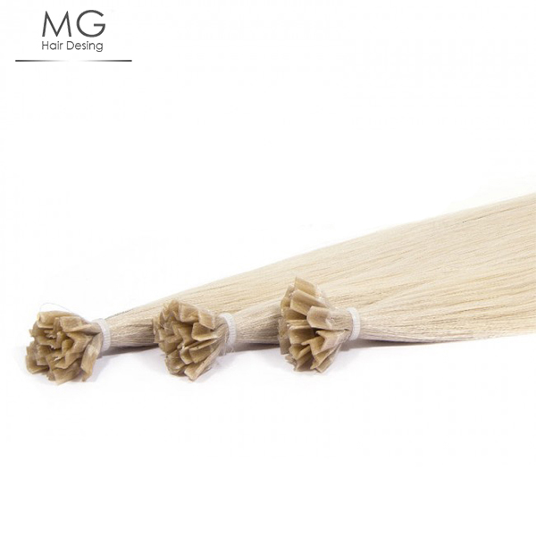 Mikro Kaynak Saç Beyaz Platin Sarı Human Hair İnsan Saçı