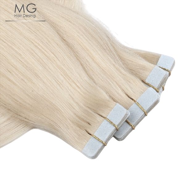 Bant Kaynak Saç Beyza Platin Sarı Human Hair