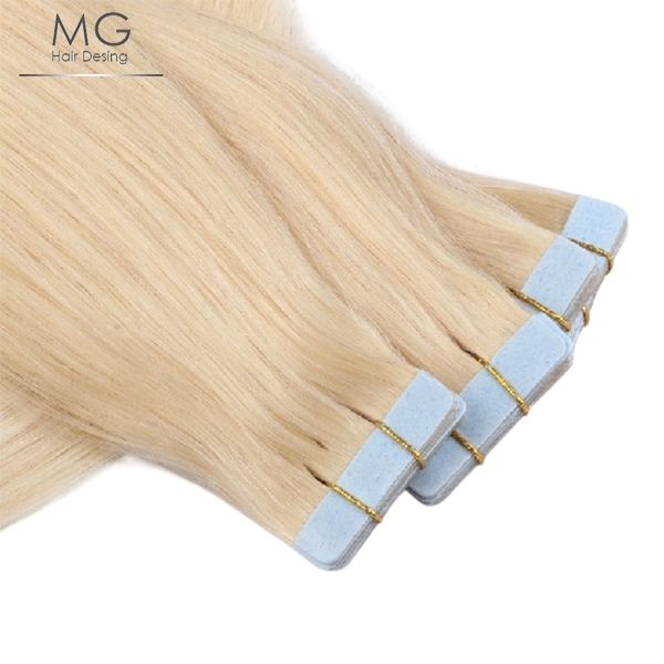 Bant Kaynak Saç Platin Sarı Human Hair