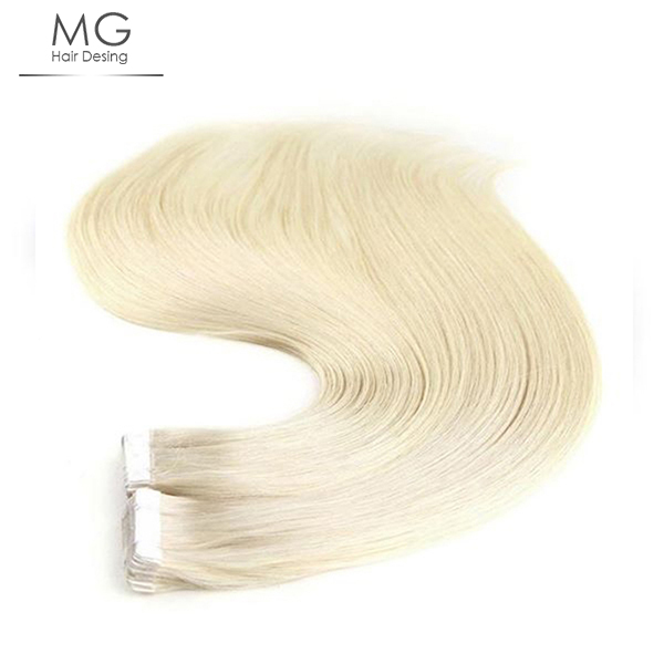 Bant Kaynak Saç Beyza Platin Sarı A Grade Remy Hair İnsan Saçı