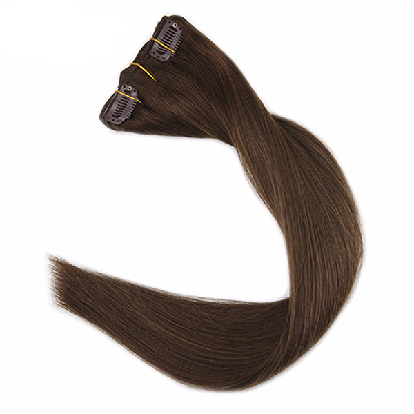 Çıt Çıt Saç 200gr 65cm Koyu Kahve Human Hair