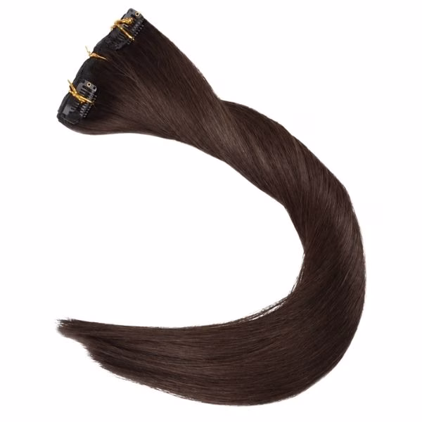 Koyu Kahve Çıt Çıt Saç 70 cm MG Hair Desing